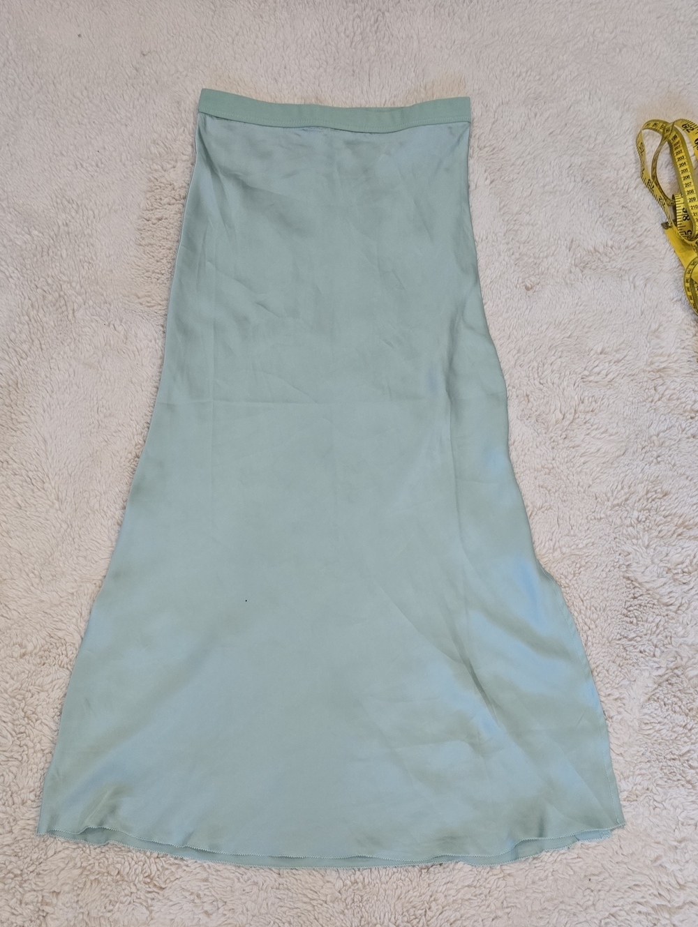 Light Sage Slip Skirt